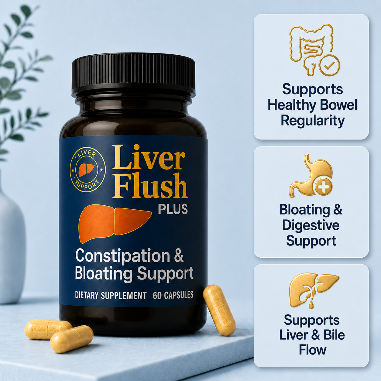 Liver Flush Plus - 1 Bottle - Basic Value